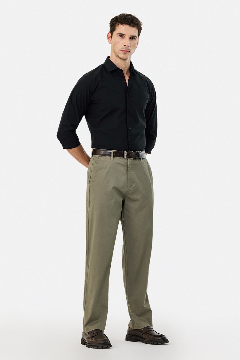 SNITCH Straight Fit Stretch Trousers - Image 3